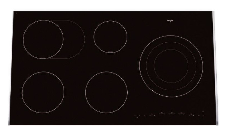 Pelgrim CKT795ONY built-in Ceramic Black hob