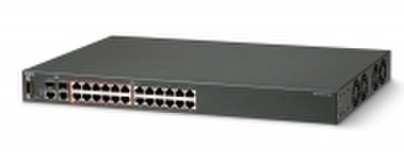 Nortel Business Ethernet Switch 120-48T PWR, no cord gemanaged Energie Über Ethernet (PoE) Unterstützung