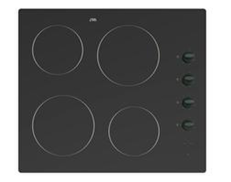 ETNA T201ZT Встроенный Ceramic hob Черный плита