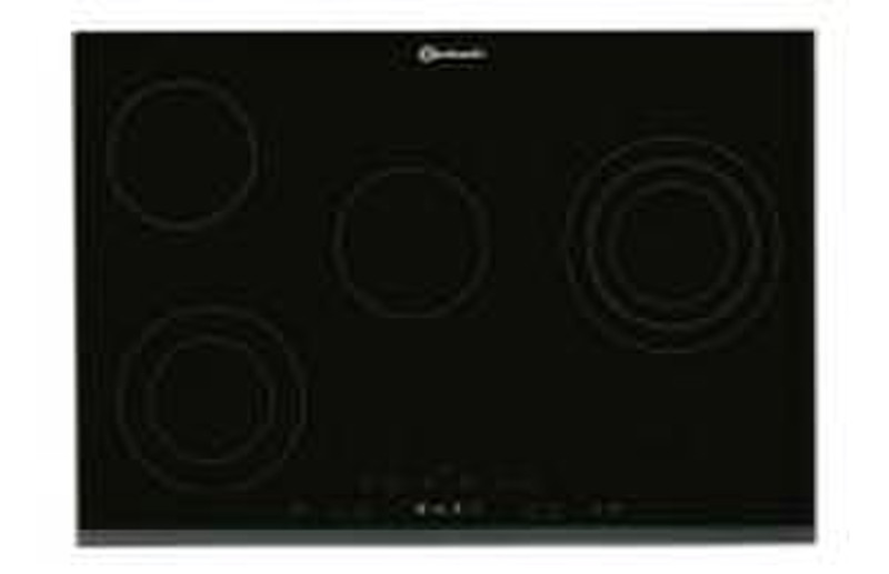 Bauknecht EDTV 6740 IN Встроенный Ceramic hob Черный