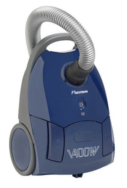 Bestron DYL1400S vacuum cleaner 2L 1500W Blue,Silver