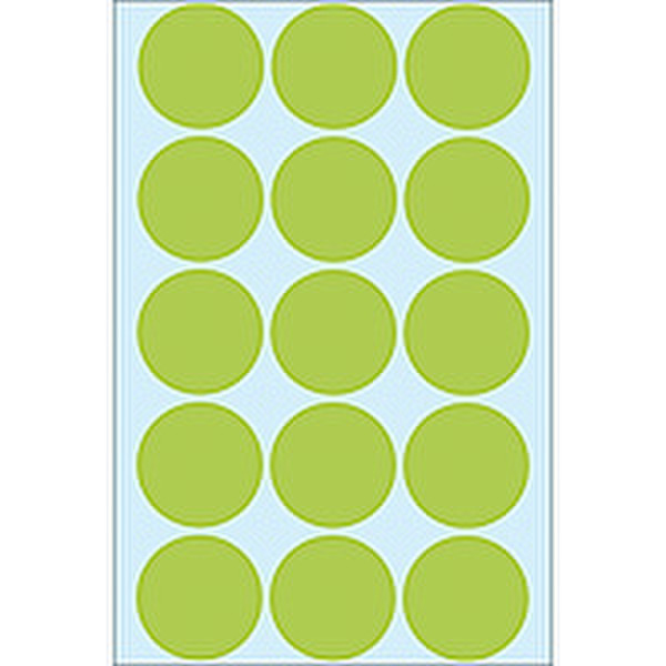 HERMA Etiket rond 32mm groen/doos 480 480pc(s) self-adhesive label