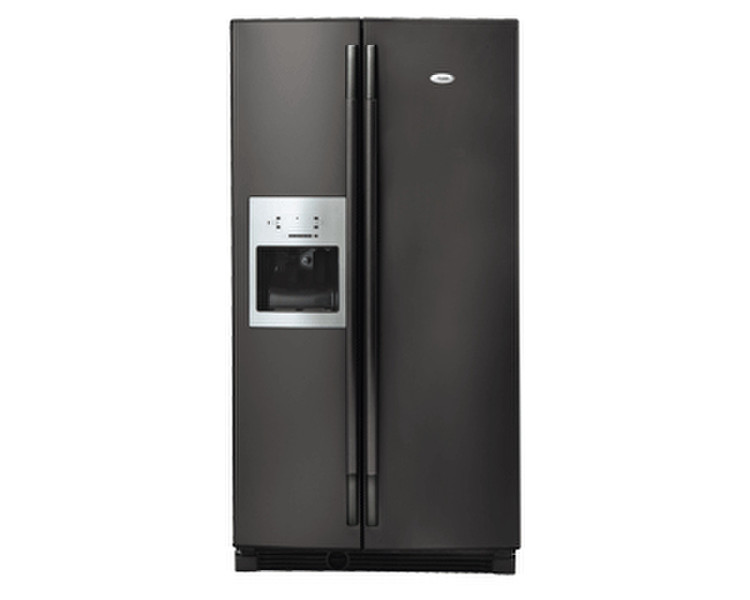 Whirlpool 20RB-D4L A+ freestanding 505L Black side-by-side refrigerator