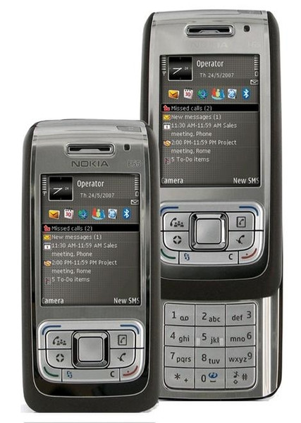 Nokia E65 Schwarz Smartphone