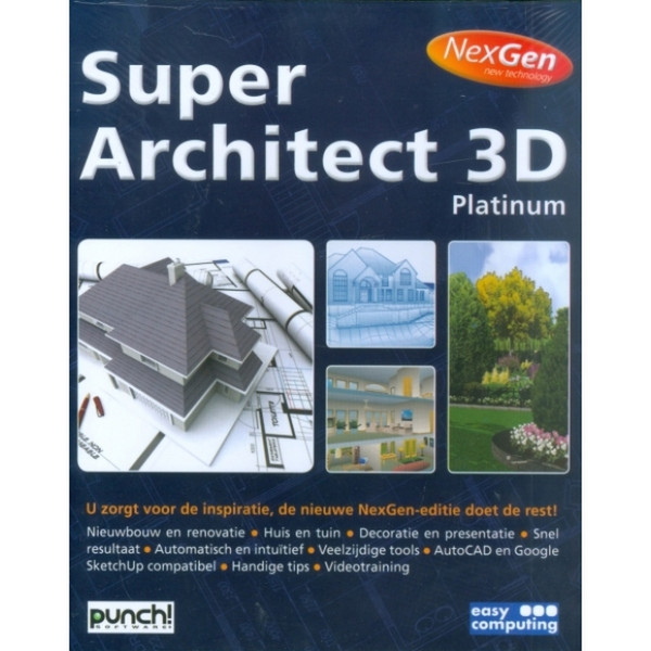 Easy Computing Super Architect 3D Platinum Nexgen