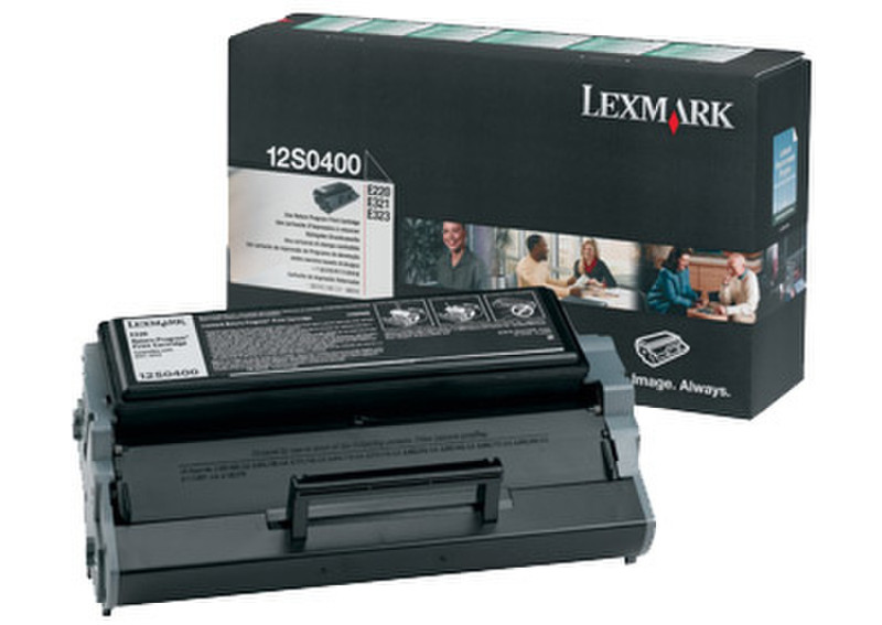 Lexmark 12S0400 Картридж 2500страниц Черный тонер и картридж для лазерного принтера
