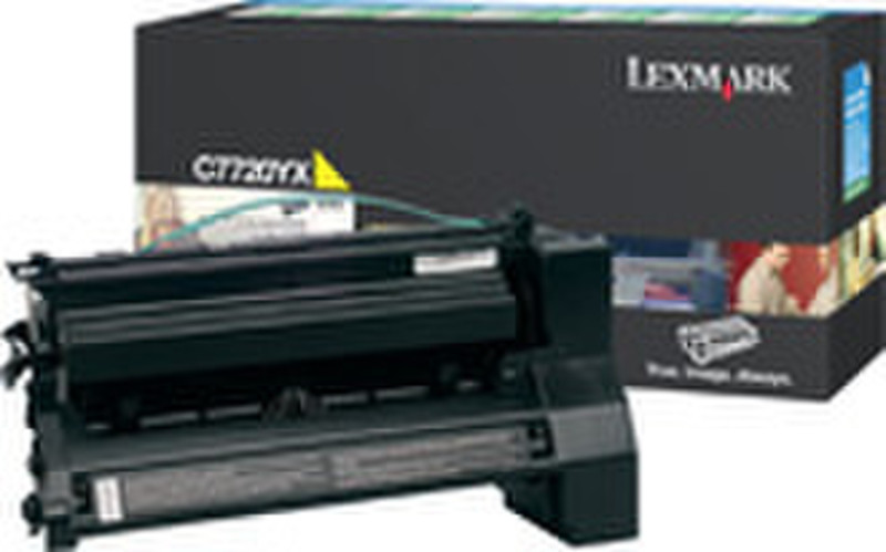 Lexmark C7720YX Картридж 15000страниц Желтый тонер и картридж для лазерного принтера