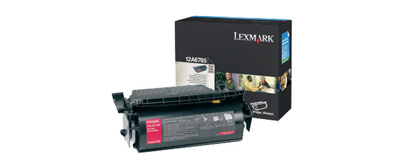 Lexmark 12A6765 30000страниц Черный тонер и картридж для лазерного принтера