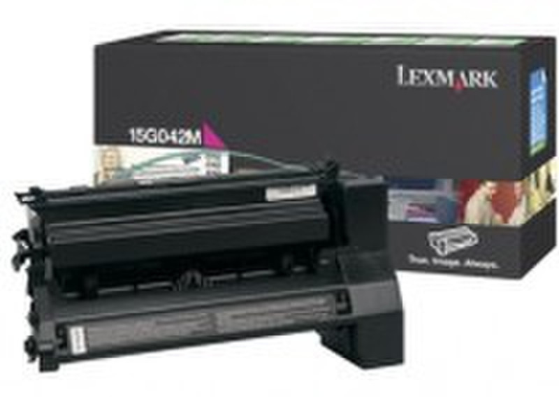 Lexmark 15G042M Картридж 15000страниц Маджента тонер и картридж для лазерного принтера