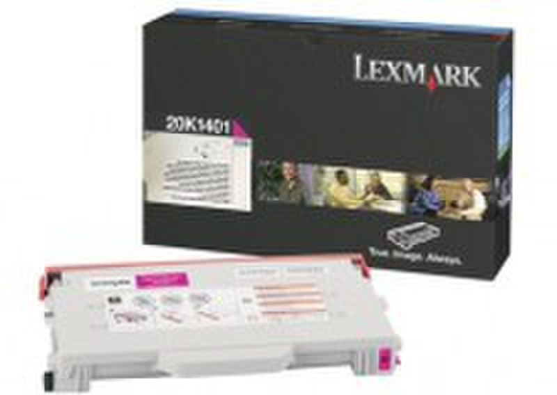 Lexmark 20K1401 Картридж 6600страниц Маджента тонер и картридж для лазерного принтера