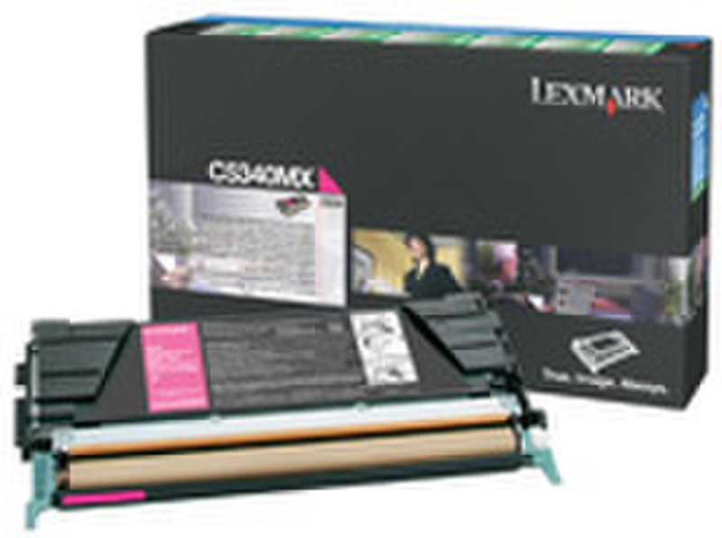 Lexmark C5340MX Patrone 7000Seiten magenta Lasertoner & Patrone