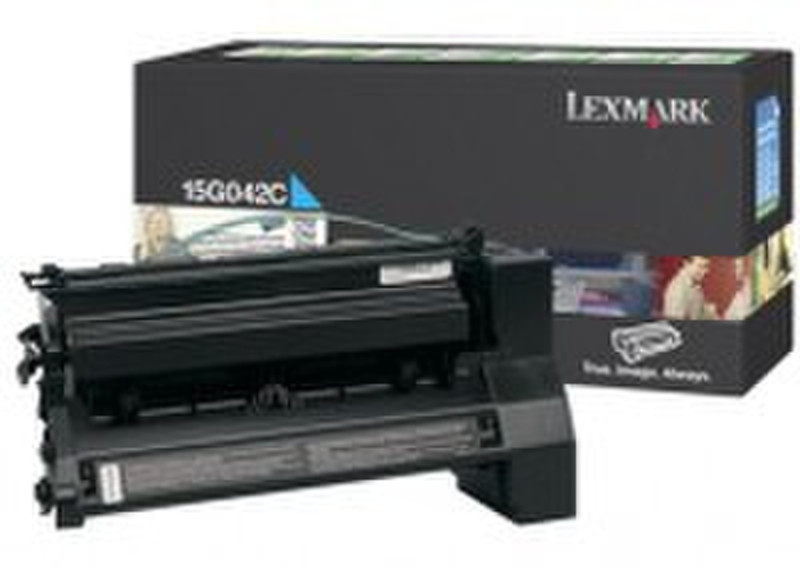 Lexmark 15G042C Cartridge 15000pages Cyan laser toner & cartridge