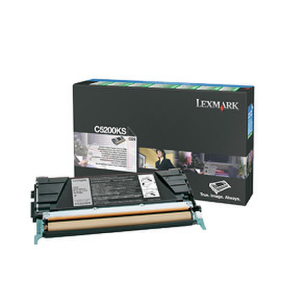 Lexmark C5200KS Cartridge 1500pages Black laser toner & cartridge