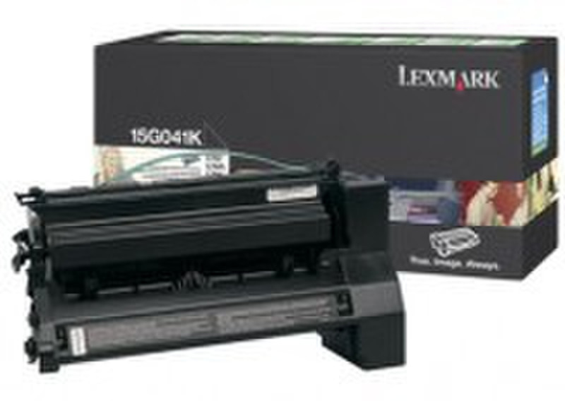 Lexmark 15G041K Patrone 6000Seiten Schwarz Lasertoner & Patrone