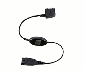 Jabra QD cord Black telephony cable