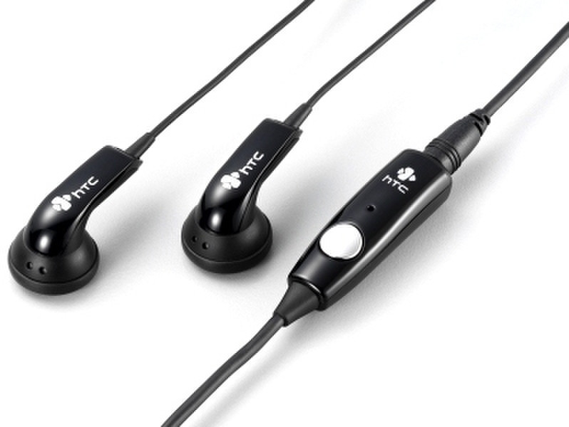 HTC TyTN II Stereo Headset + Audio Adapt HS U110 Стереофонический Проводная Черный гарнитура мобильного устройства