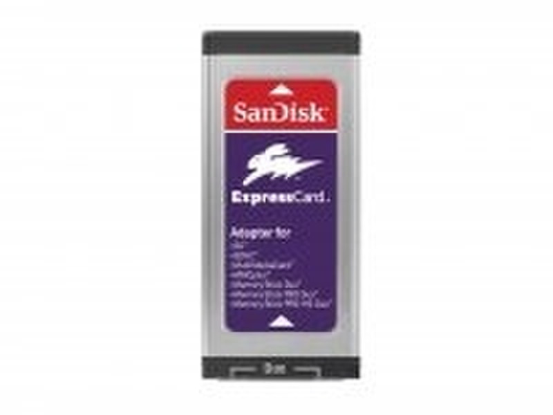 Sandisk 6-in-1 PC Card Adapter card reader