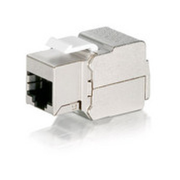 Equip Cat.6a Keystone Jack shielded Cat.6a White wire connector