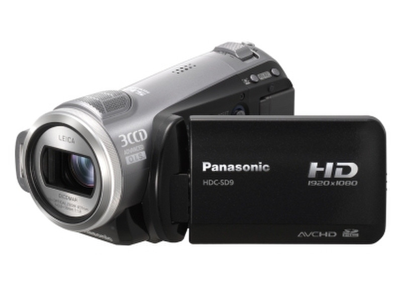 Panasonic HDC-SD9E-S 2.1MP CCD Silber Camcorder