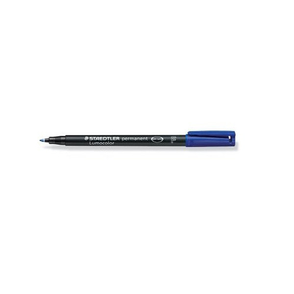 Staedtler 318-3 Пулевидный наконечник Синий 10шт перманентная маркер