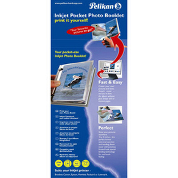 Pelikan InkJet Pocket Photo Book 4:3 20 Sheets Photopaper H805 (170g