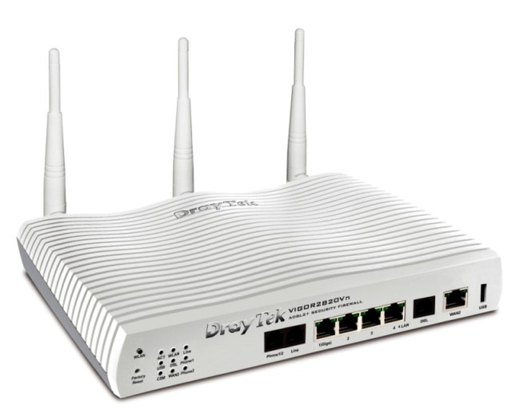 Draytek Vigor2820Vn White wireless router