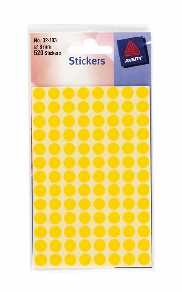 Avery Coloured Labels in Packets self-adhesive label