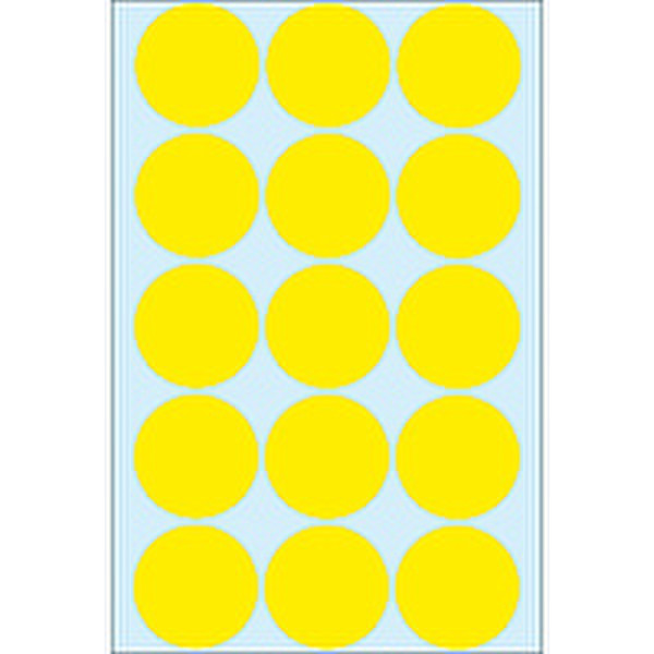 HERMA Etiket rond 32mm geel/doos 480 480pc(s) self-adhesive label