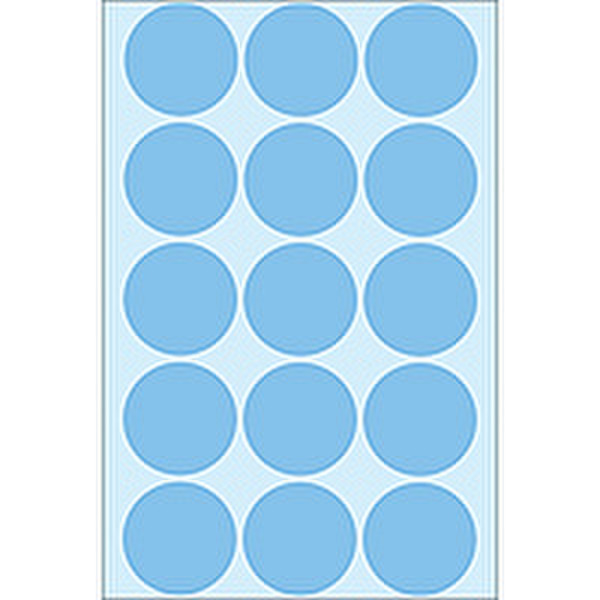 HERMA Etiket rond 32mm blauw/doos 480 480pc(s) self-adhesive label