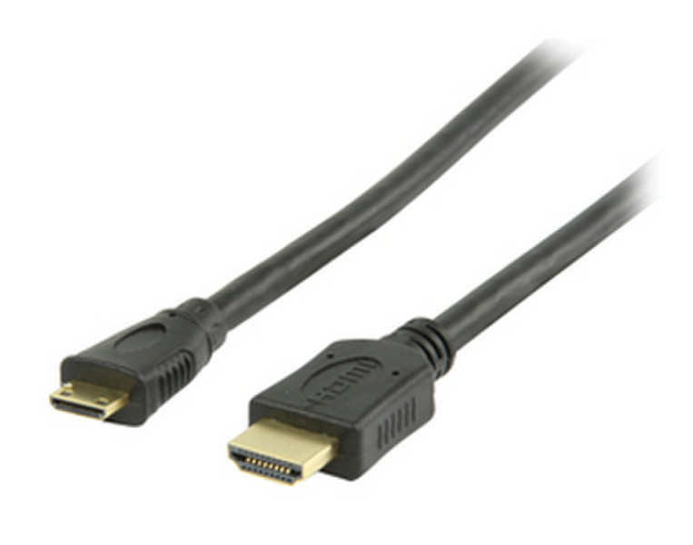 HQ HQB-015-1.5 1.5м HDMI Mini-HDMI Черный HDMI кабель