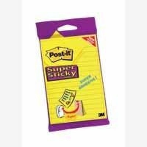 Post-It Super Sticky Notes (12 Pack) Желтый самоклеящийся ярлык