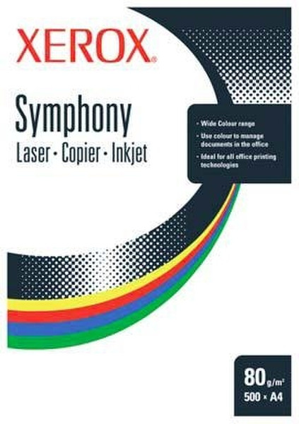 Xerox Symphony 80 A4 Mid Blue Paper CW Синий бумага для печати