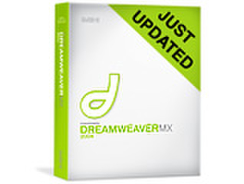Macromedia Up Dreamweaver vx>MX EN CD W32
