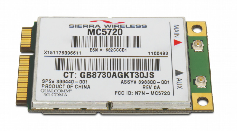 HP ev2210 1xEVDO-A Sprint Broadband Wireless Module сетевая карта