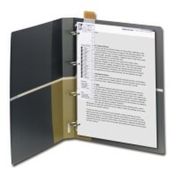 Elba Ring Binder PROLINE A4, 4 rings, PP Green Зеленый папка-регистратор