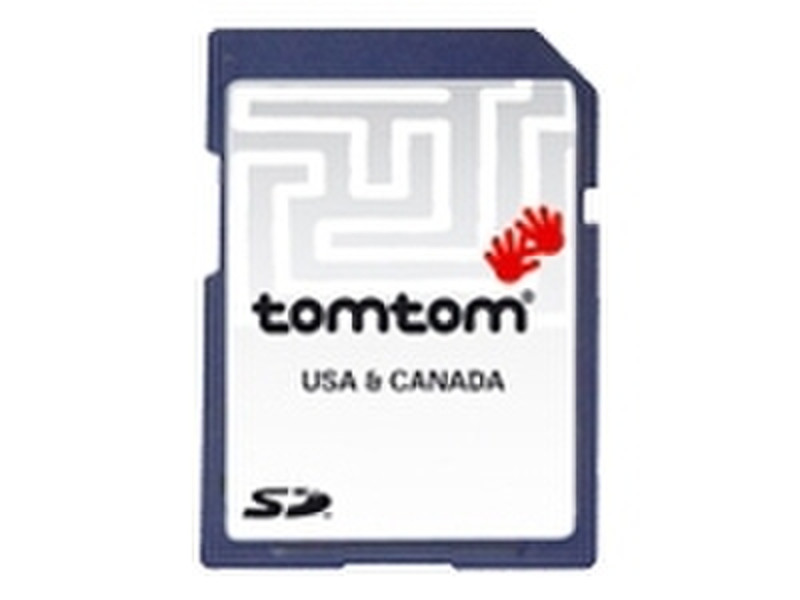 TomTom Map of the USA and Canada