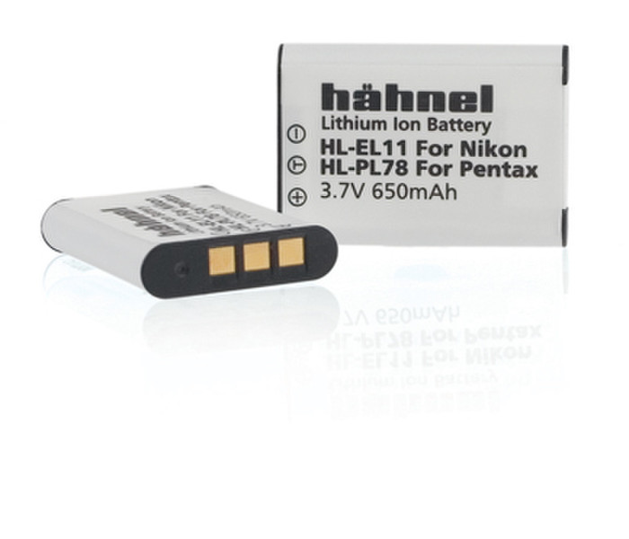 Hahnel HL-EL11 for Nikon Digital Camera Литий-ионная (Li-Ion) 650мА·ч 3.7В аккумуляторная батарея