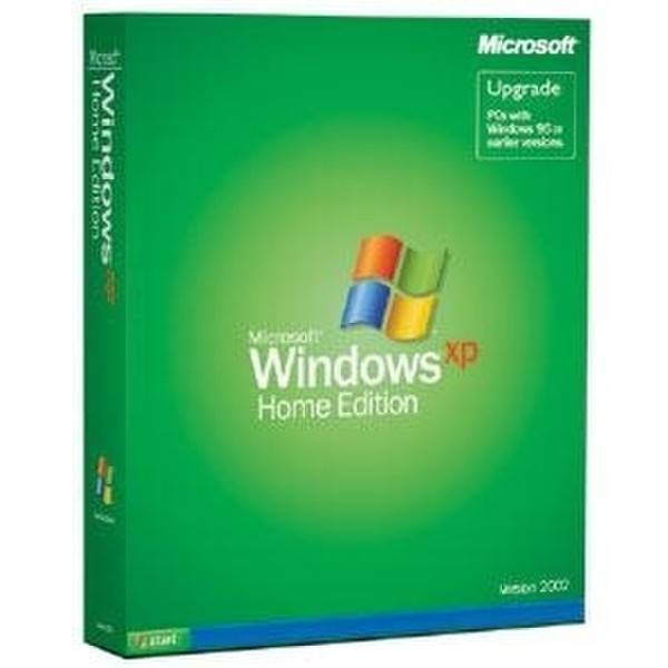 Microsoft Windows XP Home Edition, SP3, Win32, OEM, CD, 1pk, EN