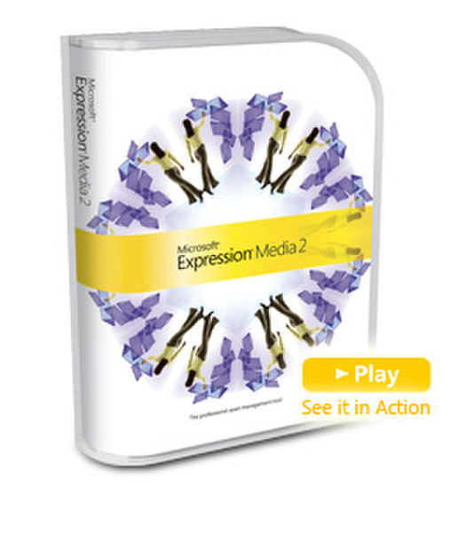 Microsoft Expression Media 2, Mac/Win, DVD, GE