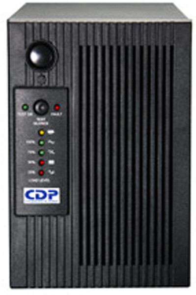 CDP UPO11-1AX 1000VA 6AC outlet(s) Kompakt Schwarz Unterbrechungsfreie Stromversorgung (UPS)