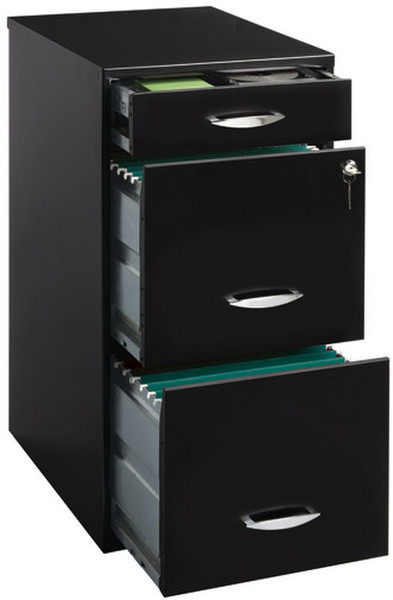 Hirsh Industries 17056 Black filing cabinet