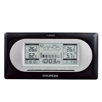 Hyundai WSC 1928B Black weather station