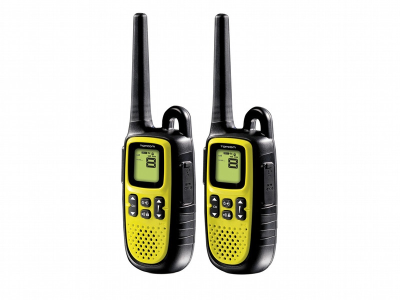 Topcom Twintalker 5400 8channels 446MHz Black,Yellow two-way radio