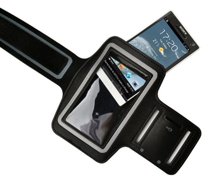 Connection N&C KSAM-001 Armbandbehälter Schwarz Handy-Schutzhülle