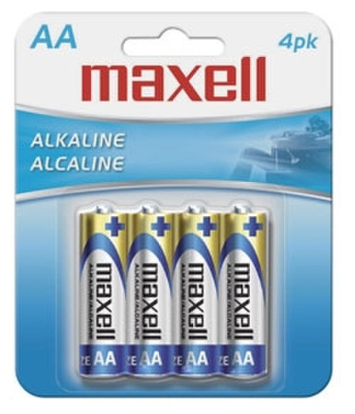 Maxell Kit 24x AA Cell LR-6 MXL 4pk Alkaline 1.5V rechargeable battery