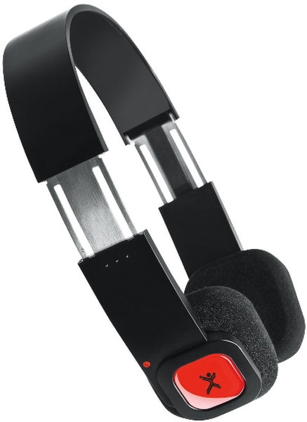 Perfect Choice PC-217237 Binaural Kopfband Schwarz, Rot, Silber Mobiles Headset