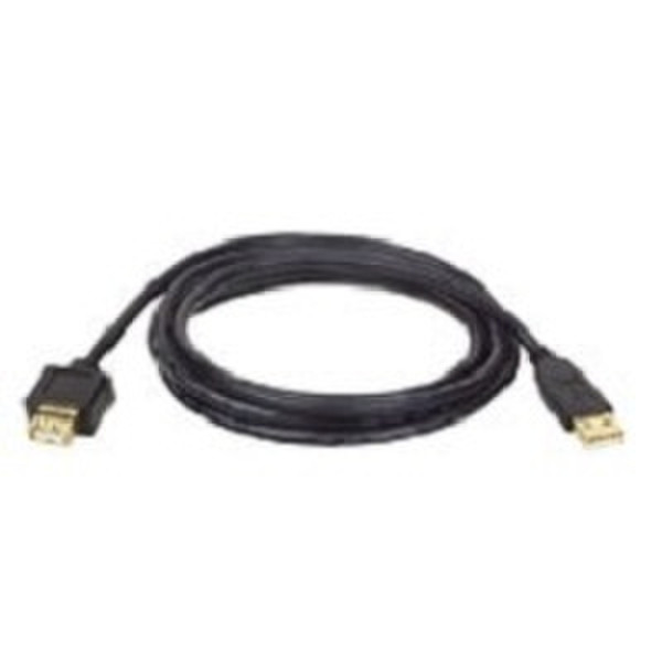 Ergotron USB 2.0 Extension Cable 1.8м USB A USB A Черный кабель USB