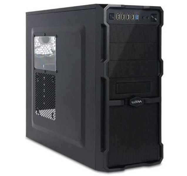 Ultra U12-42125 Midi-Tower Black computer case
