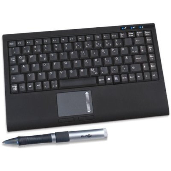 Nanopoint KB-ACK-540BT RF Wireless Schwarz Tastatur