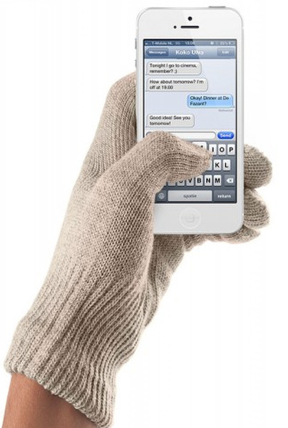 Mujjo MJ-0842 Песочный перчатки для сенсорных экранов